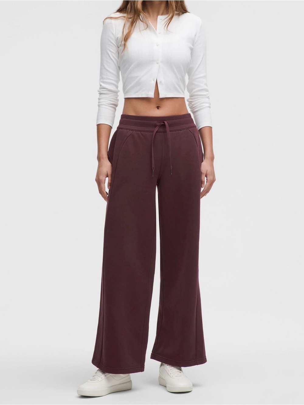Lululemon Scuba Mid-Rise Wide-Leg Pant